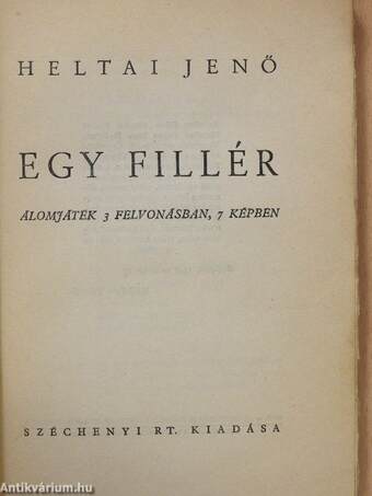 Egy fillér