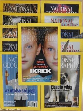 National Geographic Magyarország 2012. (nem teljes évfolyam)