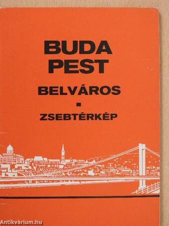 Budapest belváros zsebtérkép