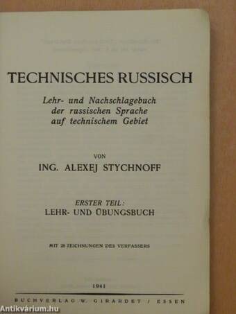 Technisches Russisch I.