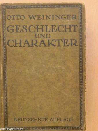 Geschlecht und Charakter