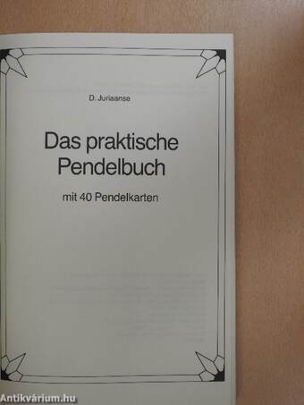 Das praktische Pendelbuch