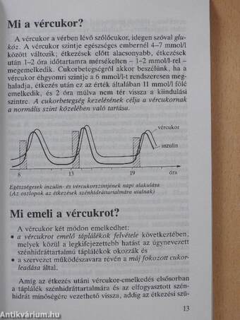 Cukorbetegek új diétáskönyve