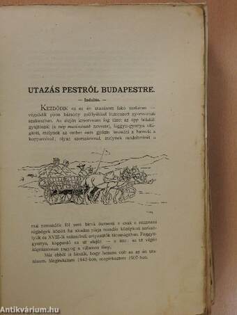 Utazás Pestről-Budapestre 1843-1907 (rossz állapotú)