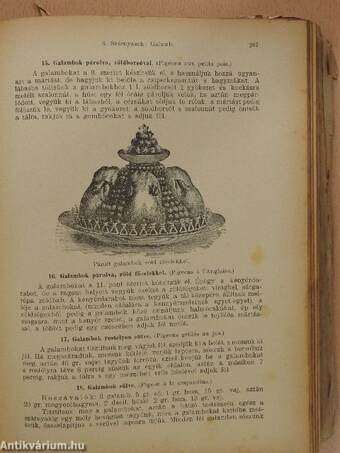 A legujabb és legteljesebb gyakorlati nagy budapesti szakácskönyv és házi cukrászat (rossz állapotú)
