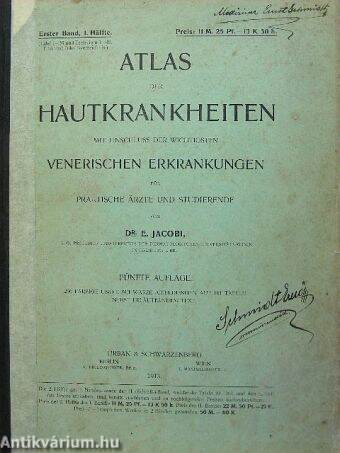 Atlas der Hautkrankheiten I.