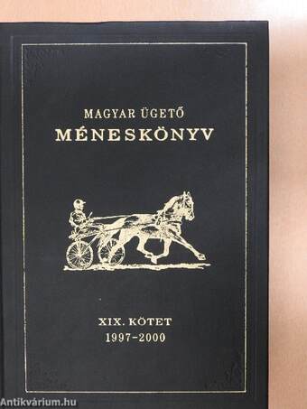 Magyar ügető méneskönyv XIX.