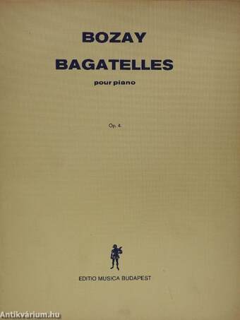 Bagatelles (dedikált példány)