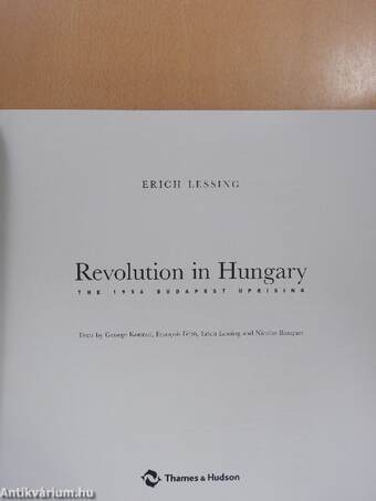 Revolution in Hungary (aláírt példány)