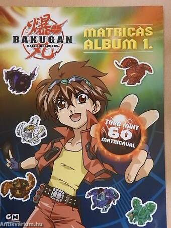 Bakugan - Matricás album 1.