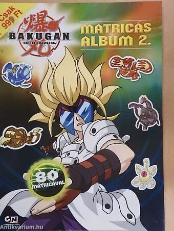 Bakugan - Matricás album 2.