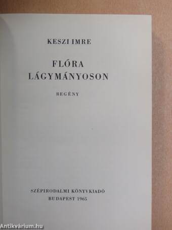 Flóra Lágymányoson