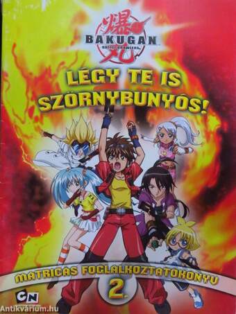 Bakugan - Matricás foglalkoztatókönyv 2.