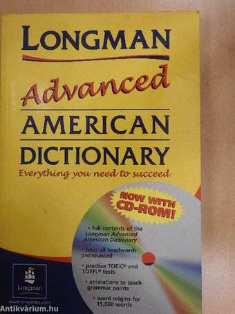 Longman Advanced American Dictionary - CD-vel