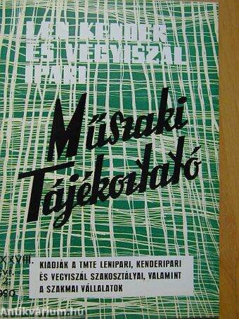 Len, Kender és Vegyiszál Ipari Műszaki Tájékoztató 1990. február