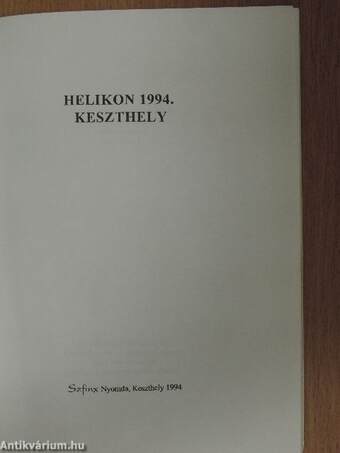 Keszthelyi Helikon 1994.