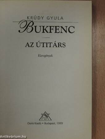 Bukfenc/Az útitárs