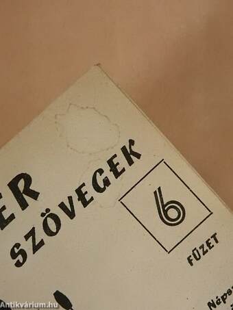 Slágerszövegek 6.