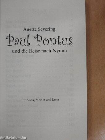 Paul Pontus und die Reise nach Nymm