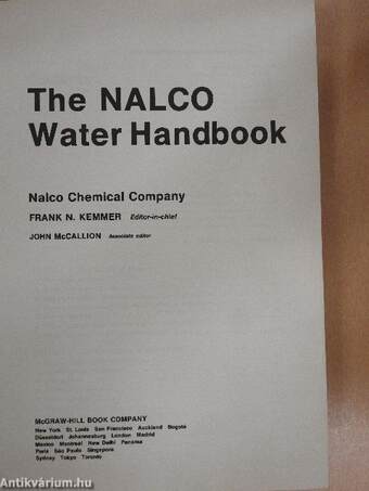 The Nalco Water Handbook