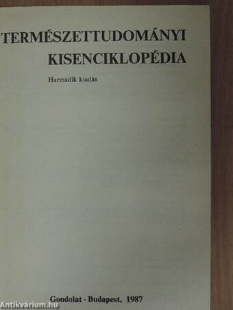 Természettudományi kisenciklopédia