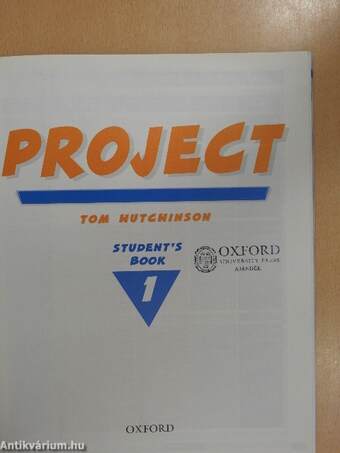 Project 1. - Student's Book