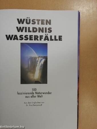 Wüsten Wildnis Wasserfälle