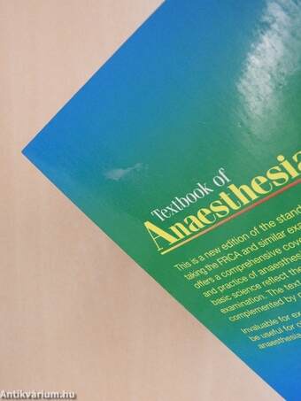 Textbook of Anaesthesia