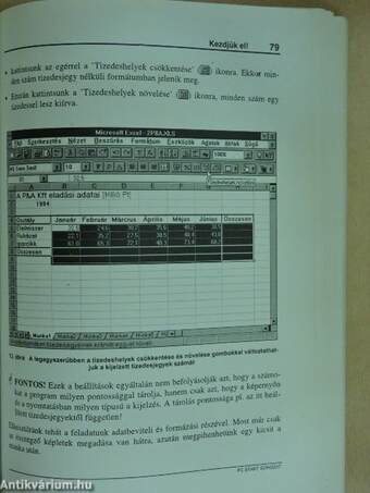 Táblázatkezelés. Excel, Lotus, Works /Win '95/