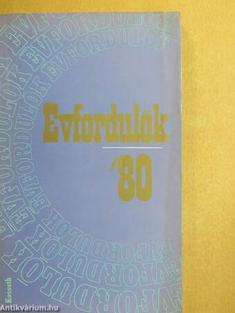 Évfordulók '80