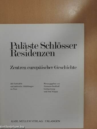 Paläste, Schlösser, Residenzen