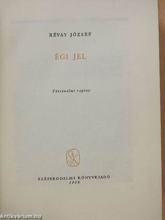 Égi jel I-II.