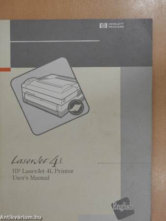 The HP LaserJet 4L Printer User's Manual