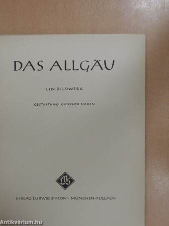 Das Allgäu