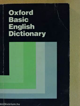 Oxford Basic English Dictionary