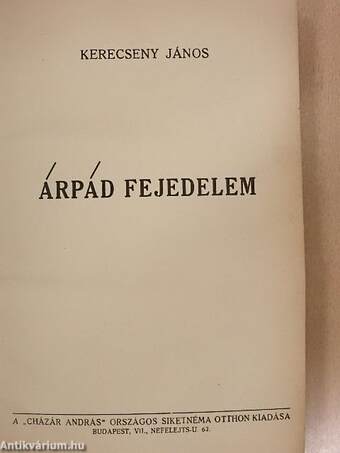 Árpád fejedelem