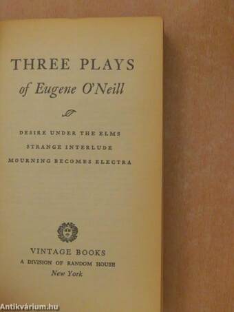 Three plays of Eugene O'Neill