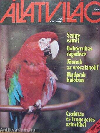 Állatvilág 1981. szeptember