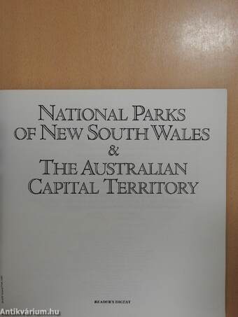 National Parks of New South Wales & The Australian Capital Territory