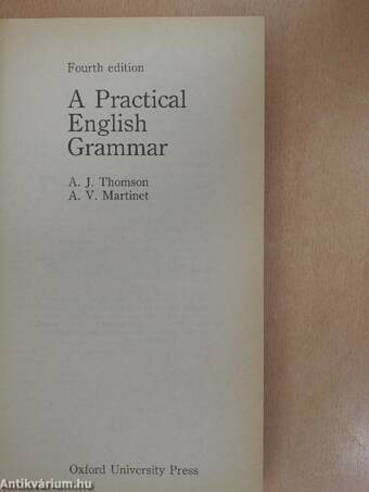 A Practical English Grammar