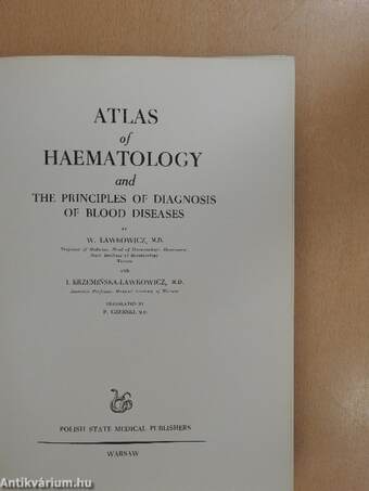 Atlas of Haematology and the Principles of Diagnosis of Blood Diseases