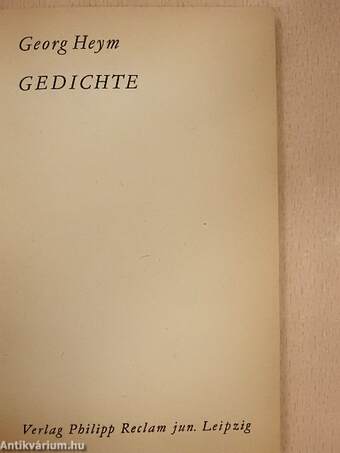 Gedichte