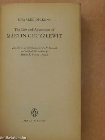 The Life and Adventures of Martin Chuzzlewit