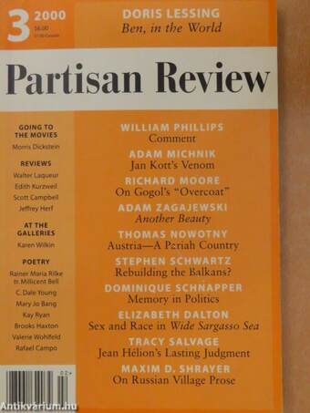 Partisan Review 3/2000