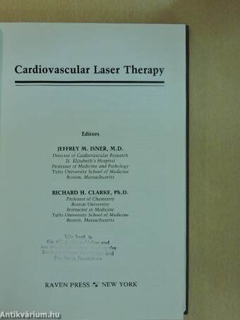 Cardiovascular Laser Therapy