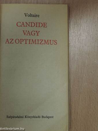 Candide vagy az optimizmus