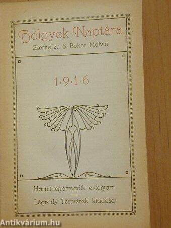 Hölgyek naptára 1916.