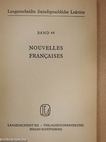 Nouvelles Francaises