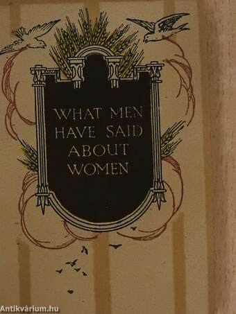 What Men have said about Women