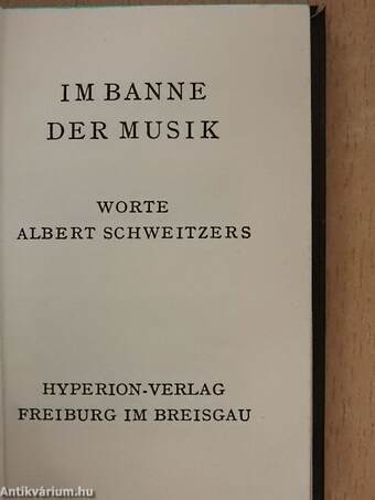 Im Banne der Musik